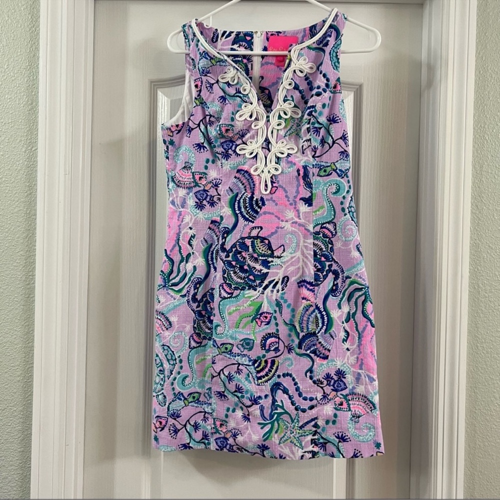 Lilly Pulitzer Gabby Shift Dress Size 4 EUC
